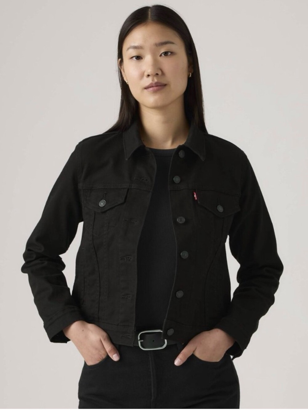 Levi’s Women’s Black Denim Trucker Jacket XL